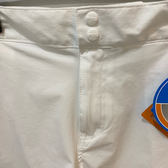 Columbia PFG Ladies Plus White Shorts-5” - w/UPF 50 - 16W - Picture 4 of 14